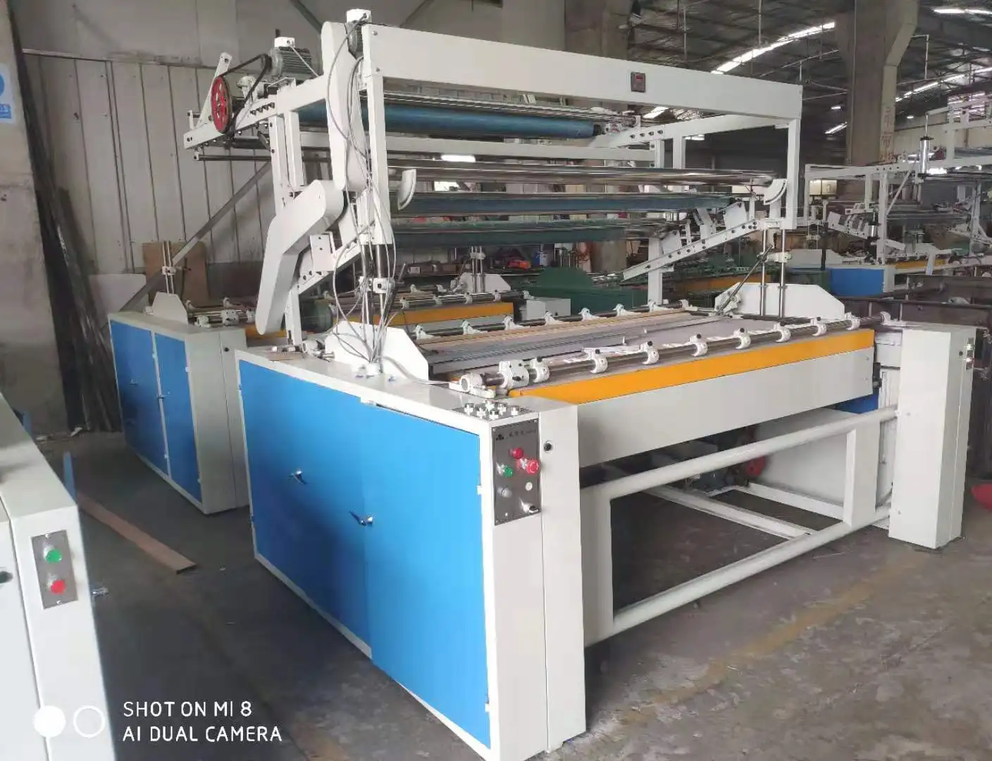 Traditional Universal Type Easy to Operate Textile Finishing Machine Cloth Folding Equipment