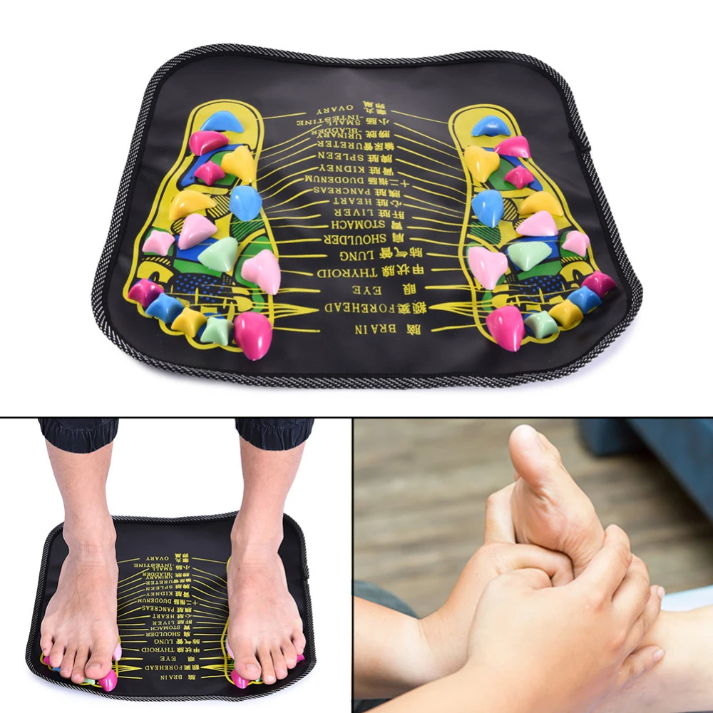 
Alibaba New Products Foot Massage Mat With Plastic Stones 