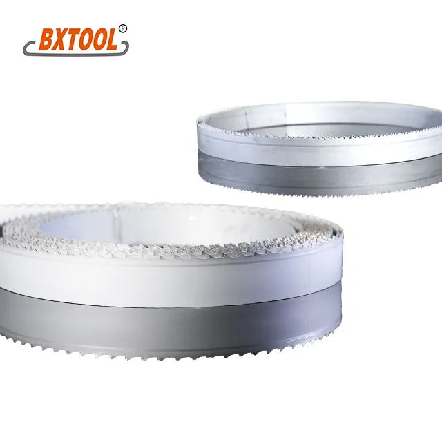 BXTOOL-M42/X  67*1.60mm inch 2 5/8*0.063    bimetal band saw blade for cutting metal of large difficult to cut metals