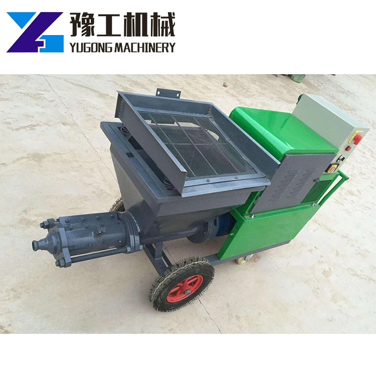 YG cement mortar spraying for sale projection china plaster machine