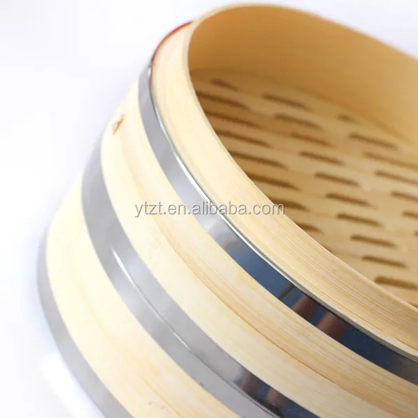 10inch Bamboo Steamer with Color Box