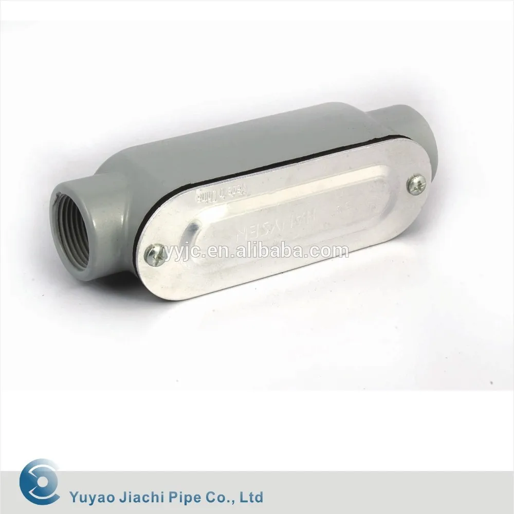 коррозии- стойкий резьбовых алюминиевые ёесткие распределительной коробки/емт канала коробки с крышкой