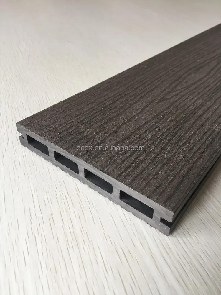 2017 Eco-friendly anti- slip polywood garden public place used wpc outdoor decking