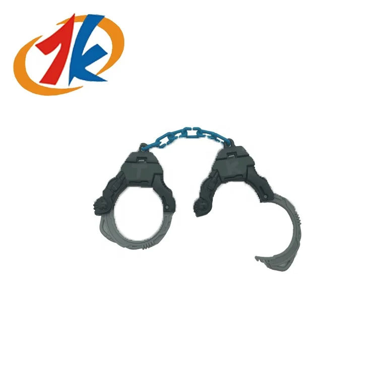 Police handcuff toy kids Plastic Toys Handcuffs Kid Promotional swat role play accessories dress up officer policeman costumes