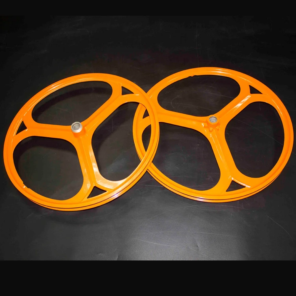 Cool style 24 inch lightest strongest magnesium alloy bicycle  wheel /fixed gear type hub bike rim