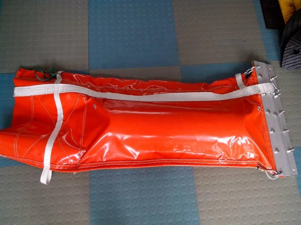 Oil Spill Containment Boom/SOLID FLOTATION QUICK DEPLOYMENT rubber oil boom