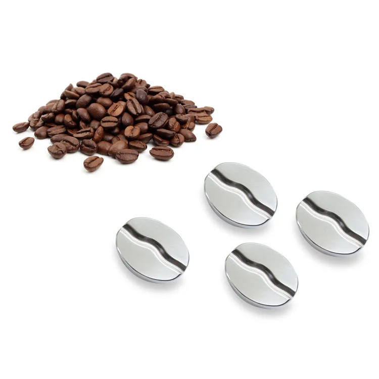 Coffee Bean cafe shape Stainless Steel ice cube Fast Frozen wine Ice Wine Chillers Chilling Stones