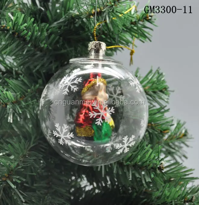 Рождественская елка висит орнамент 80 мм стеклянный шар