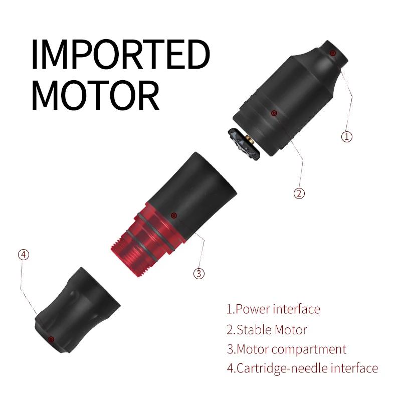 2019 New High Quality Strong Motor Rotary Tattoo Machine Pen  Professional Permanent Makeup