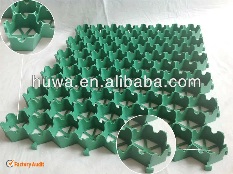 recycled interlocking car parking lawn Turf Pave grass paver supplier plastic driveway paver