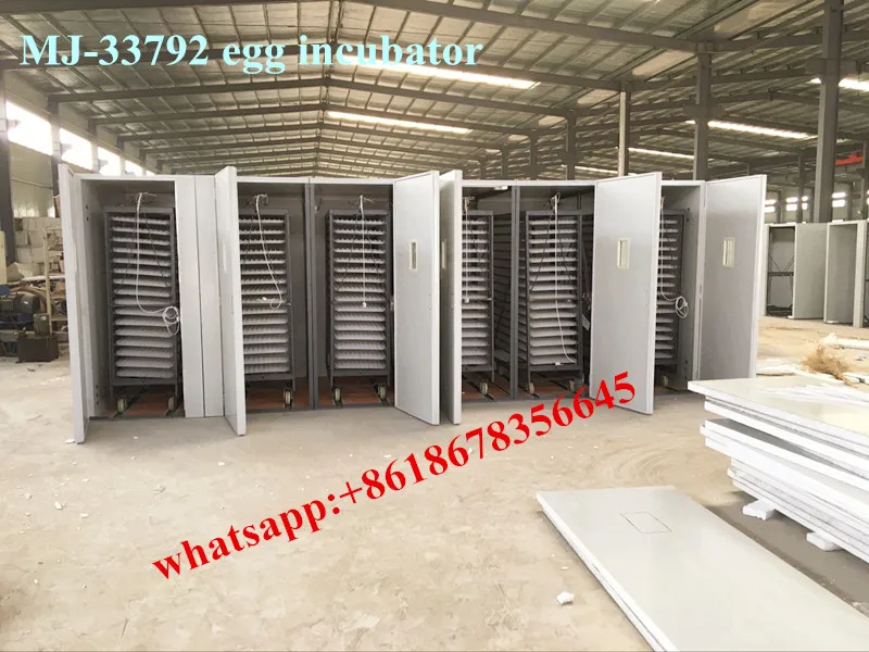  Сельское хозяйство оборудование полностью автоматический инкубатор для яиц MJ-33792 30000 шт. куриных с автоматическим Яйцо Тернер