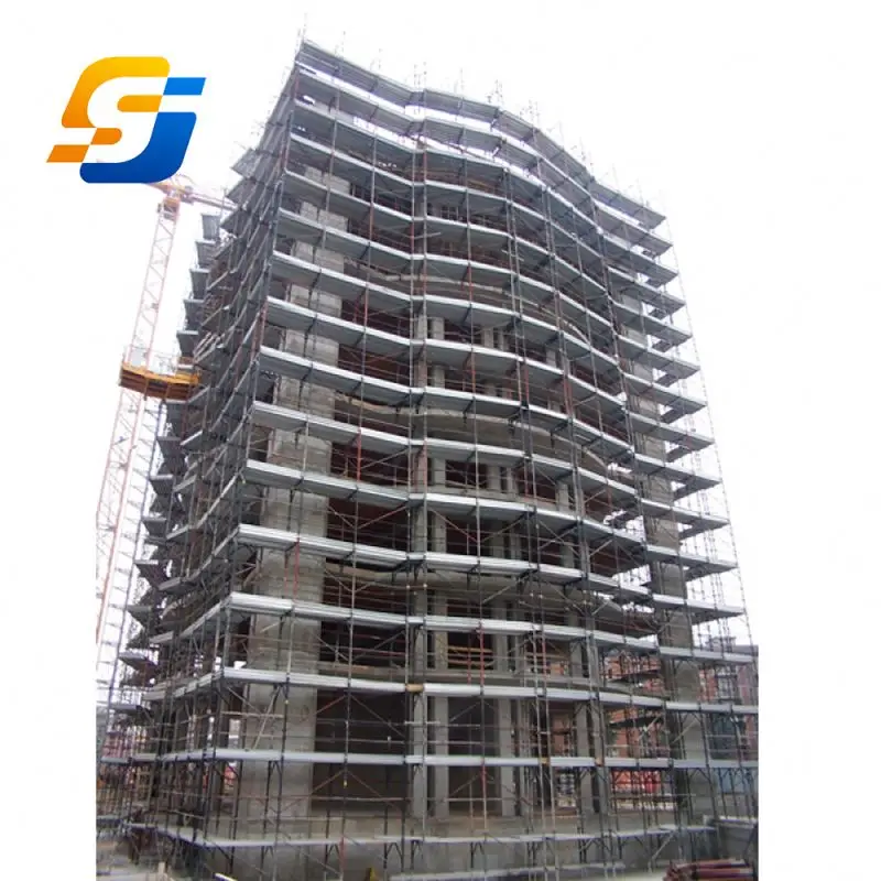 Manufacturers Safety Solid High Rise Steel Frame Structure Building Construction