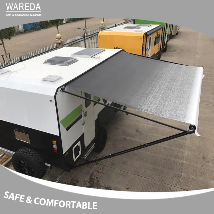 100% PVC Waterproof aluminium caravan travel trailer camper Awning