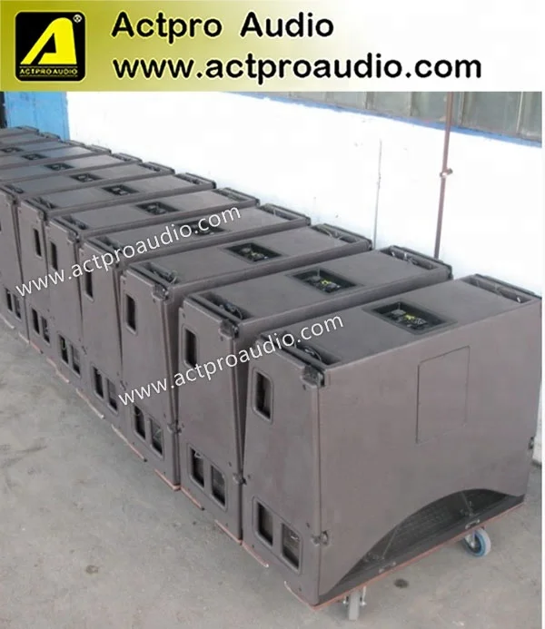 KUDO line array speaker dual 12 inch three way line array speaker