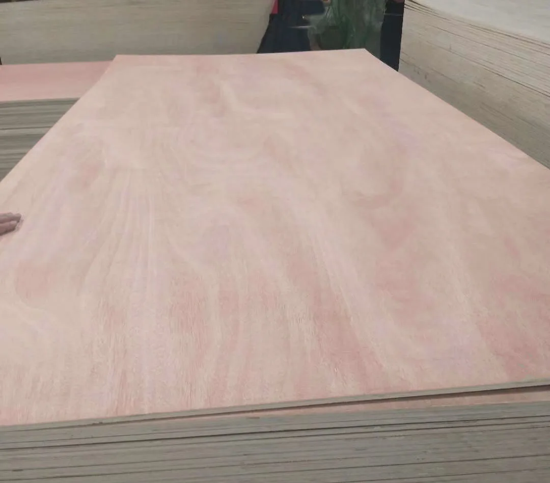 
Commercial plywood Mahogany/Okoume/Bintango/ sapele veneer plywood 
