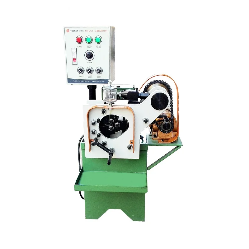wood screw making machine three shaft thread rolling machine TB-9GY