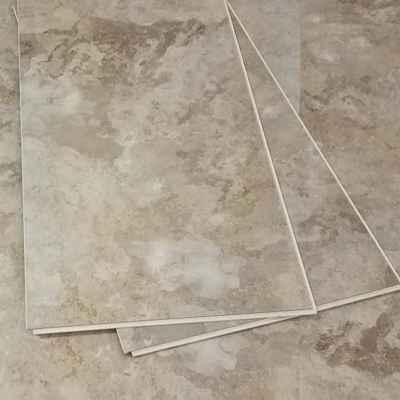 
Multi stone design 4/5mm rigid core waterproof spc click plank flooring for bathroom 