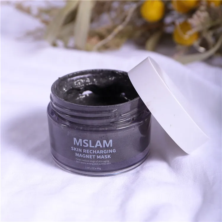 Factory Price Professional Natural Magnet Beauty Facial Mask deep pore cleansing moisturize masque