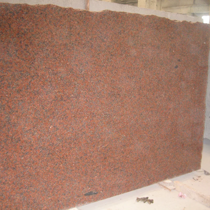 Wholesale Cheap Polished G562 China Large Red Granite Stone Slab For Sale