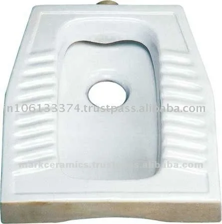 
Sanitary Ceramic Squat Pans 