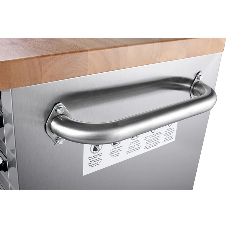 Stainless Steel tool Chest / Mobile Tool Cabinet Trolley / Metal Tool Cabinet