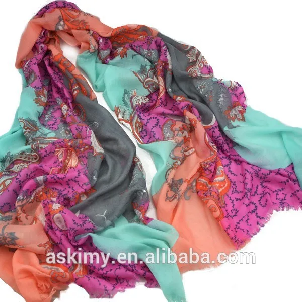 2015 персональная дизайн шарф внутренняя монголия натуральной мягкой благородные шарф