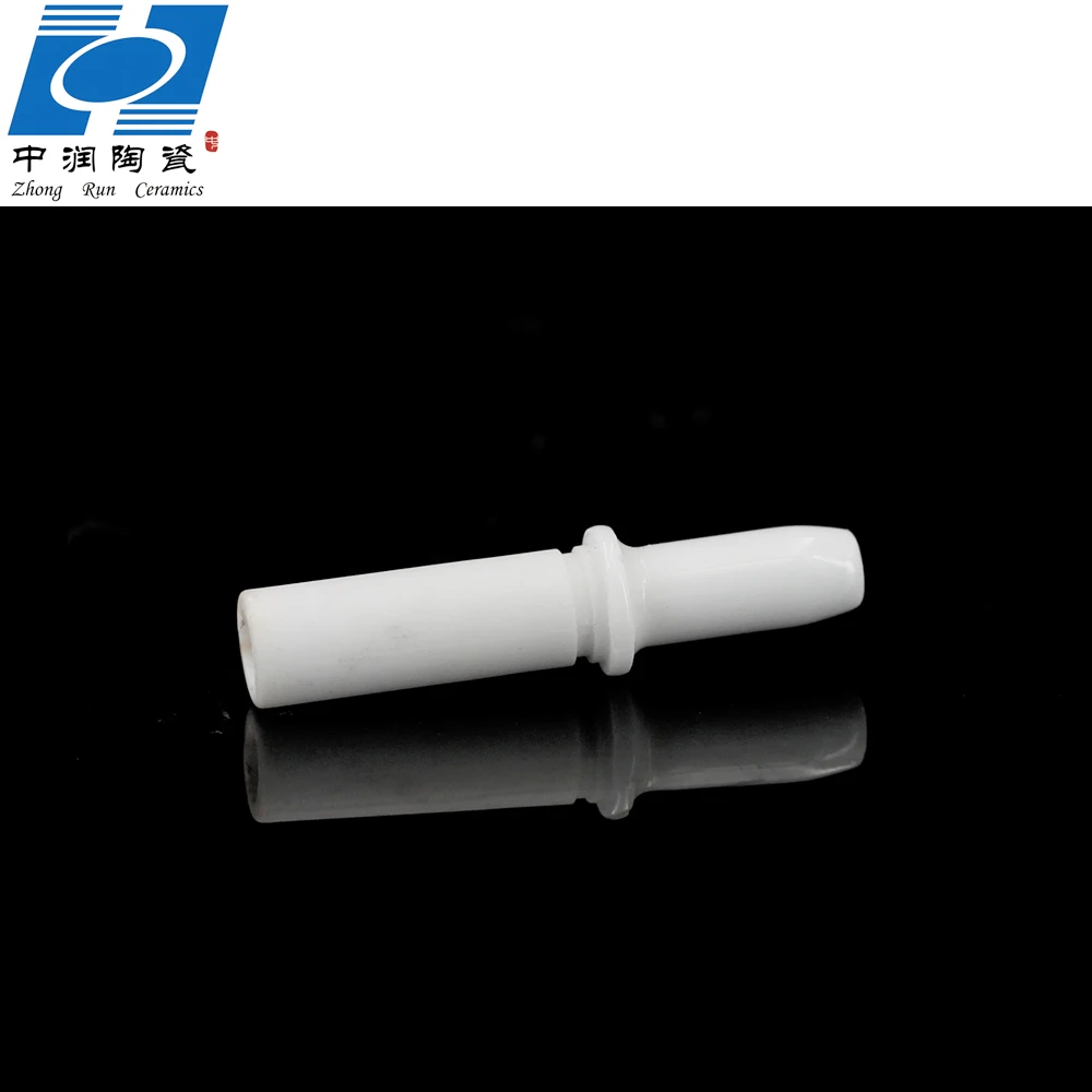 Alumina ceramic spark plug ignition electrode for gas heater