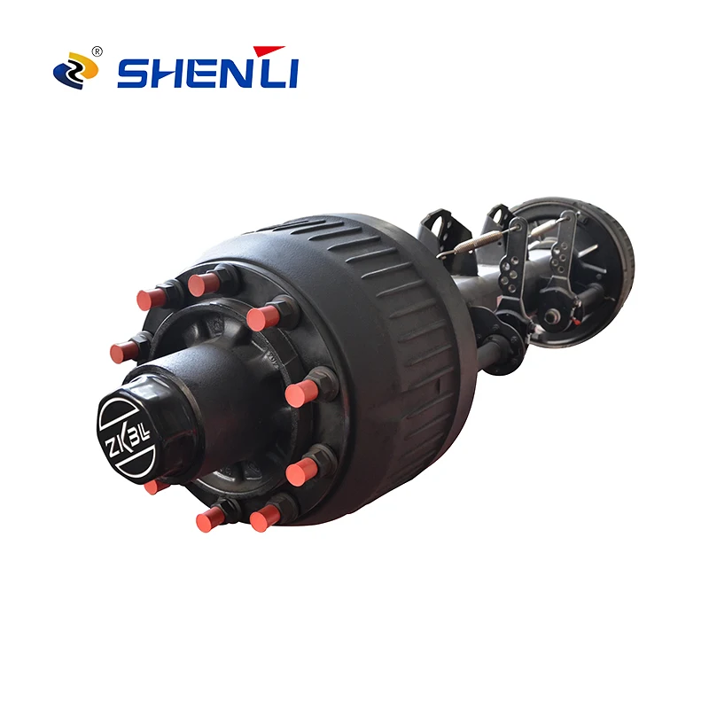 2021 Hot sale Suspension Parts Rear 10 Stub Axle German Semi Trailer Type Axle