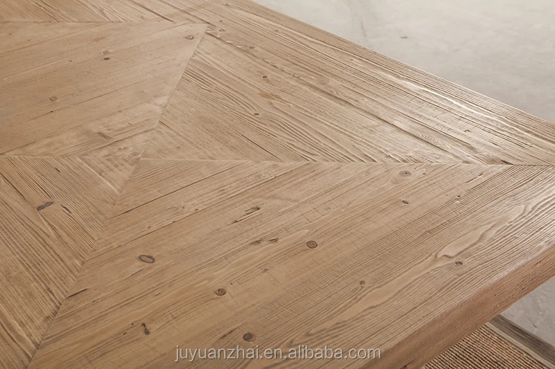 
chinese european recycled reclaimed pine wood office dining table 