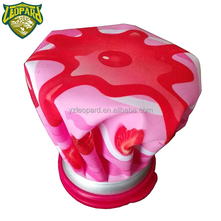 Eco-friendly 6 inch portable mint chocolate muscle cooler green cake reusable ice pack hot cold therapy bag