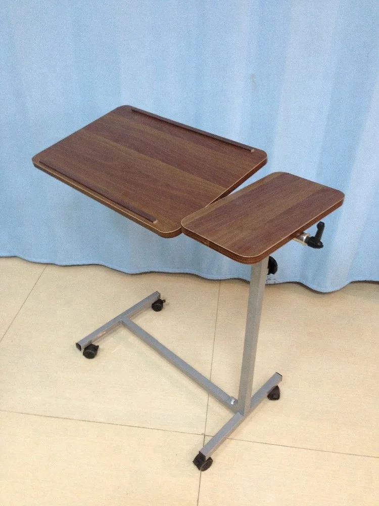 Больничный деревянный стол над кроватью/обеденный стол для пациента