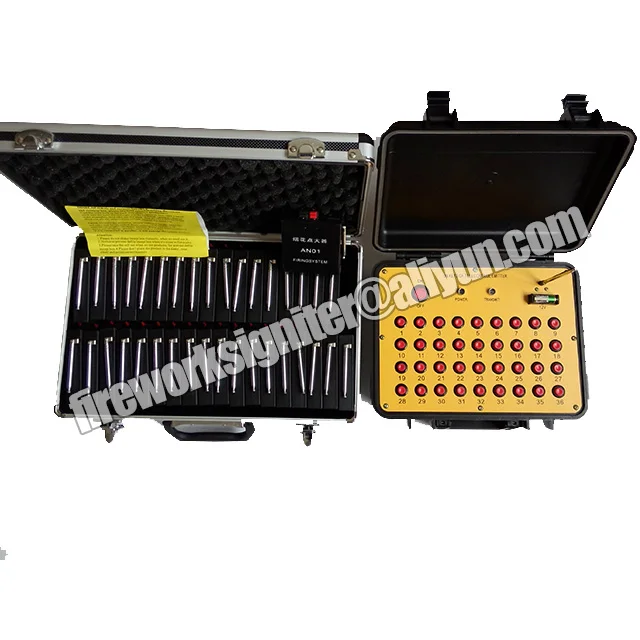 China fireworks firing system CE passed An36  36cue wireless control firing system