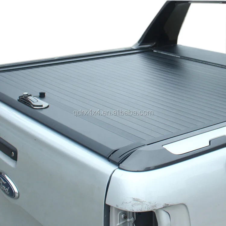 
retractable aluminum tonneau cover 4x4 aluminum roller lid for D-MAX 