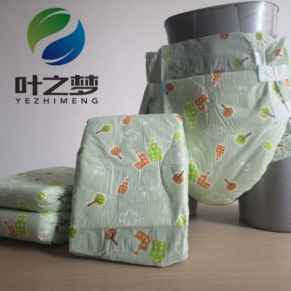 
OEM Ultra Thick Adult Baby Diaper Pink Print High Absorption 6000ml Sale In Bulk 
