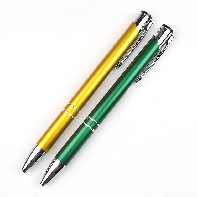 Hot sale advertising latest promotional pens with logo printed metal ball pen for promotion