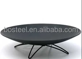 Chinese professional big black industrial wok with steamer