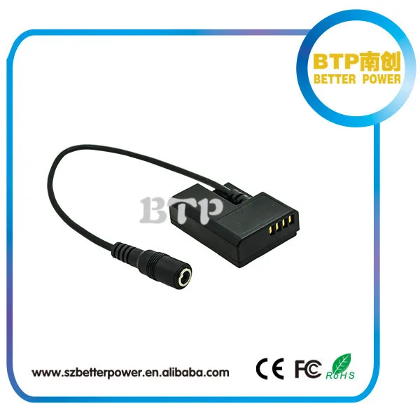 DC coupler DR-E10 compatible with ACK-E10 for canon EOS 1100D power supply battery replacement