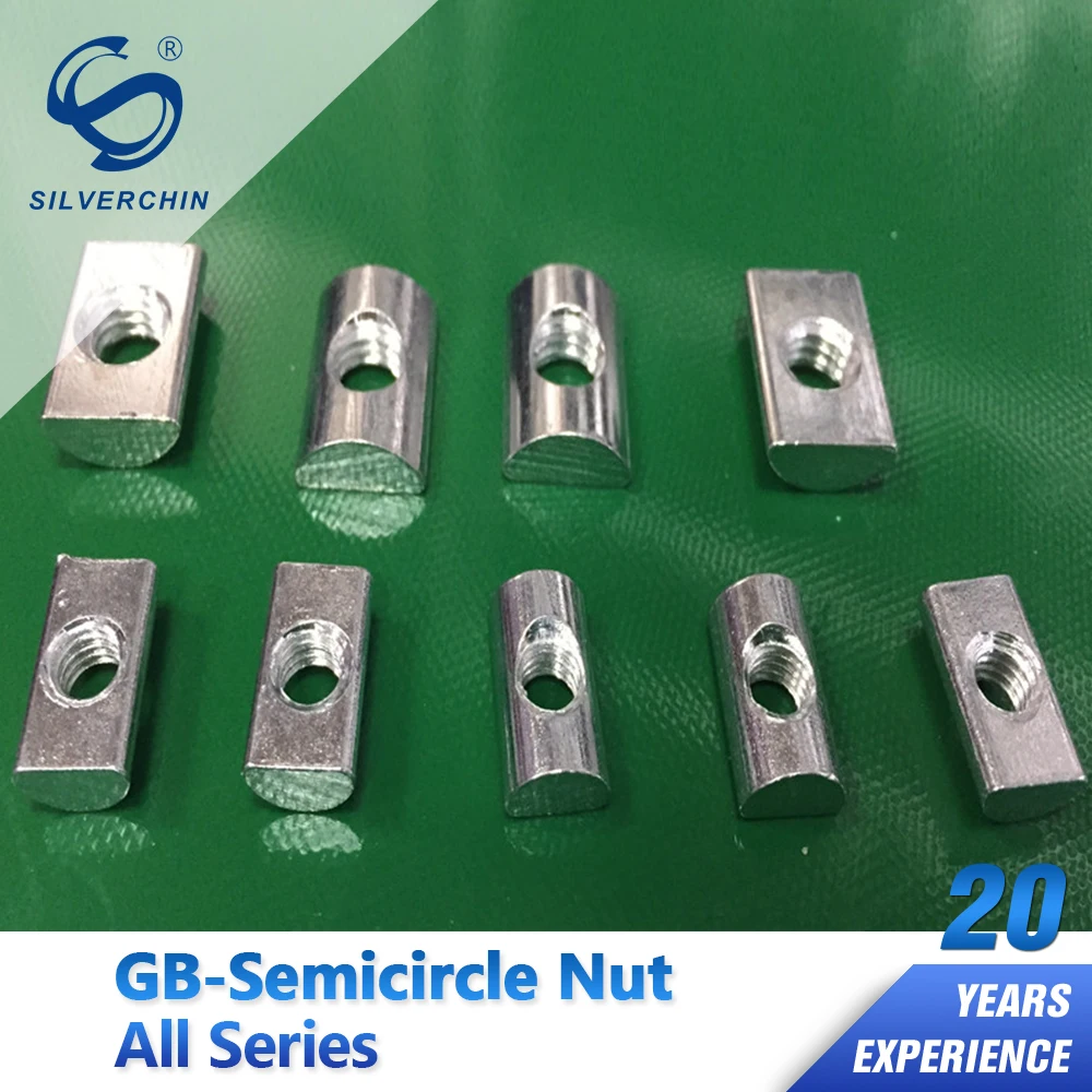 European standard profile elastic nut M5 M6 M8 alloy carbon steel plating nickel