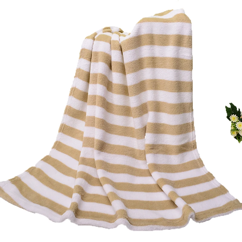 Professional Wholesale 2022 Hot Sale Super Soft Thick Coral Fleece Blanket For Baby Use