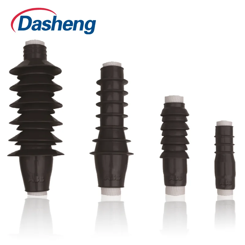 Черная холодная термоусадочная Втулка 10 кВ комплект для холодной усадки кабеля набор для окончания клемм комплект соединений электрического кабеля