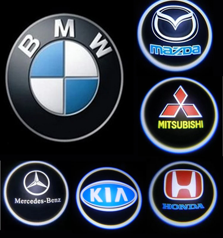 Приветственная дверная подсветка 12 В постоянного тока с логотипом для всех брендов автомобилей проектор призраком marquis shadow