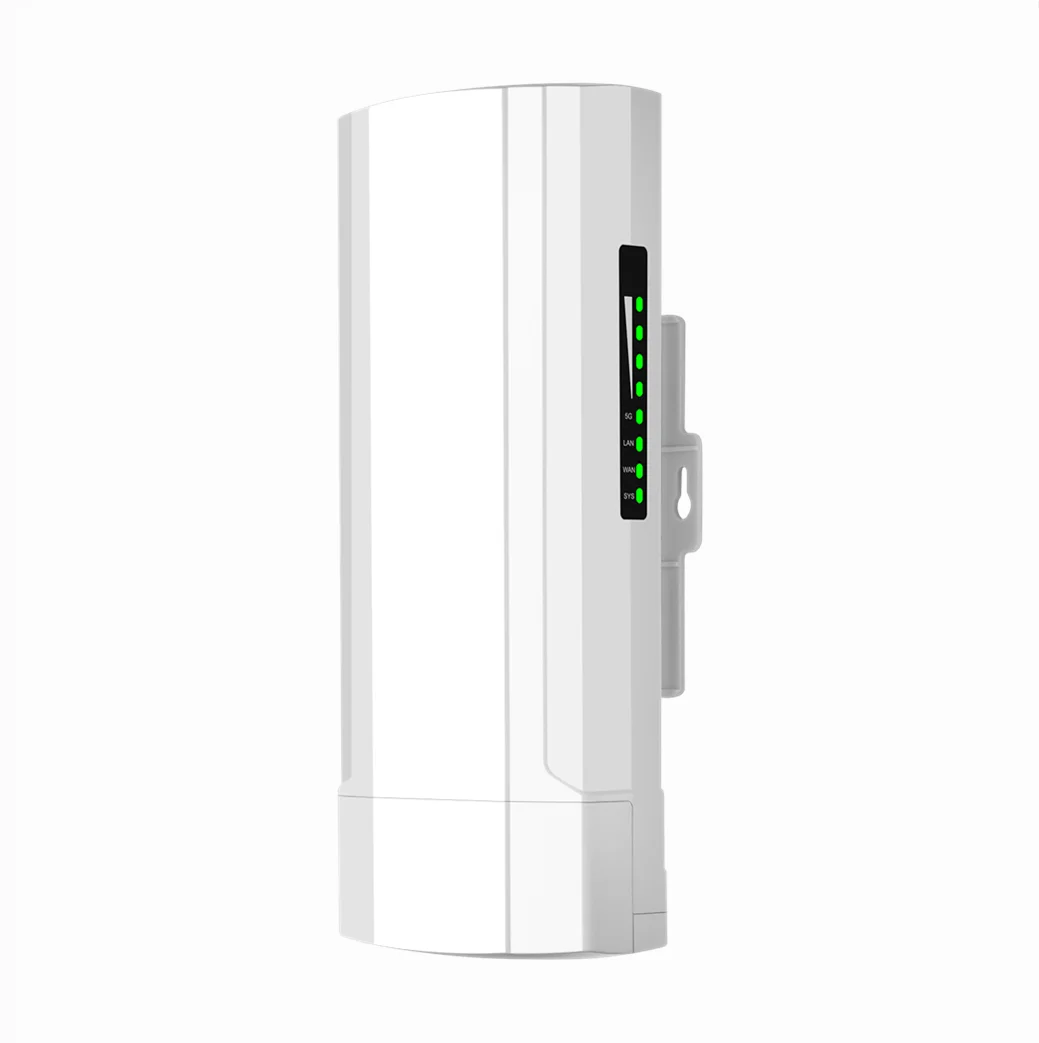 Outdoor design 900Mbps 5.8GHZ wireless outdoor cpe, long range for 10km wifi antenna wireless outdoor cpe, PTP/PTMP