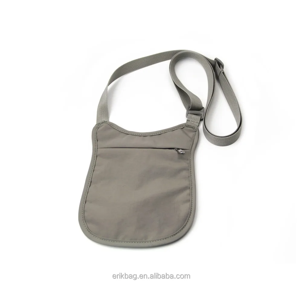 New Style High Quality RFID Blocking Neck Pouch