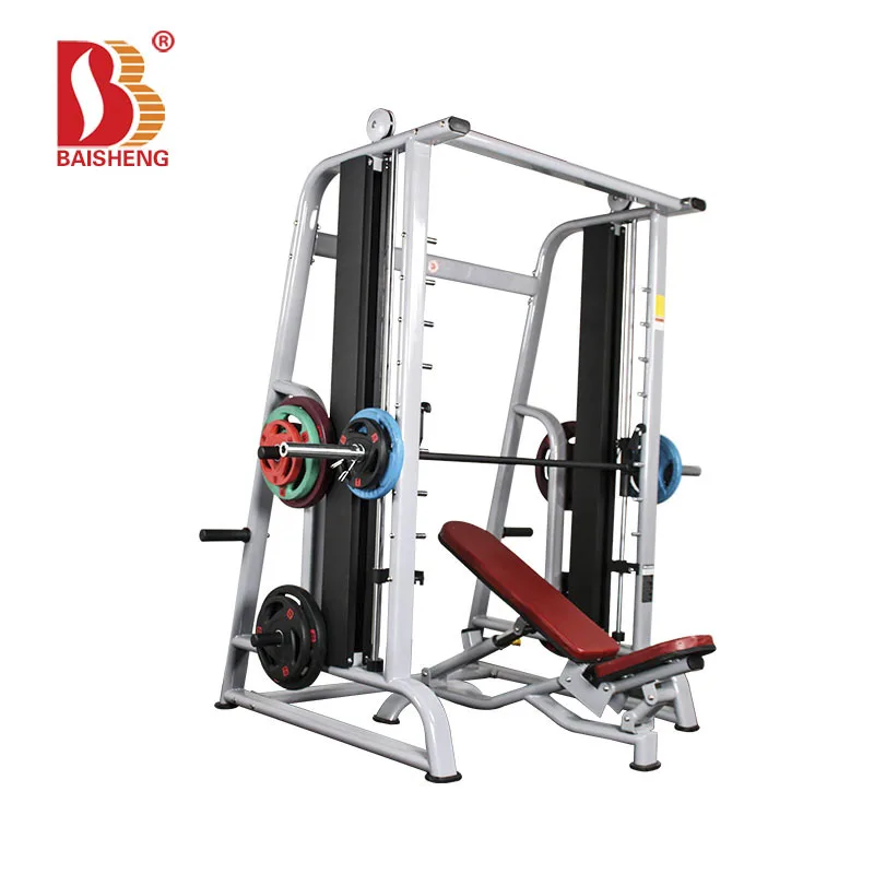 Hot Sale Gym Equipment Squat Rack Power Cage Weightlifting Rack Smith Machine