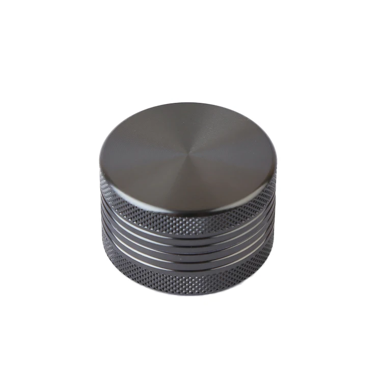 Customized 2 Layer 40mm CNC Aluminium Teeth Tobacco Herb Grinder