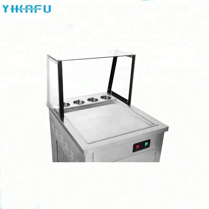 China suppliers fast freezing  roll ice cream machine fried