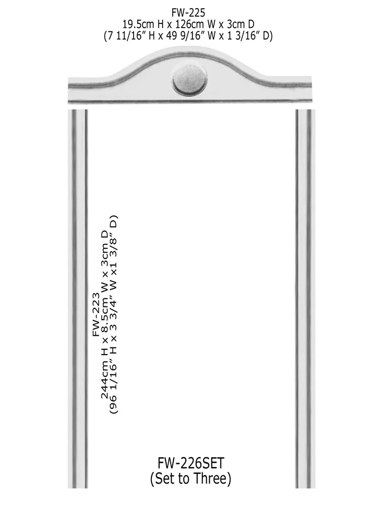 2017 Polyurethane New high-grade building decoration cheap pu pvc exterior door frame