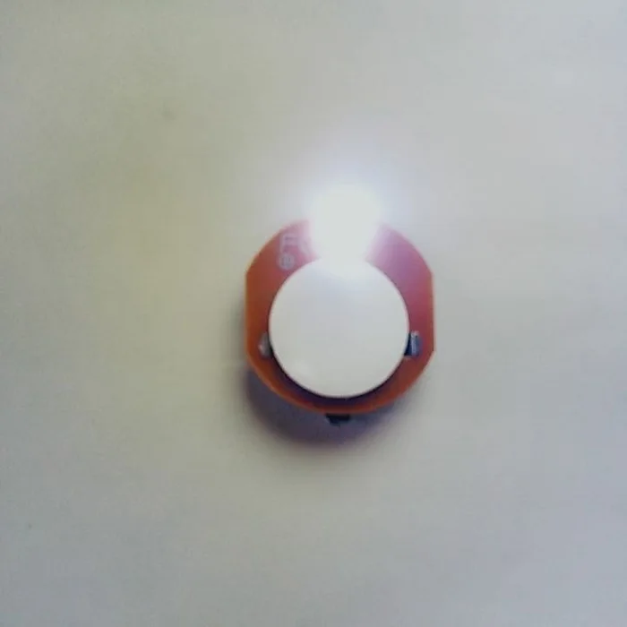 Single Blue color Wire Free LED/micro led flashing lights
