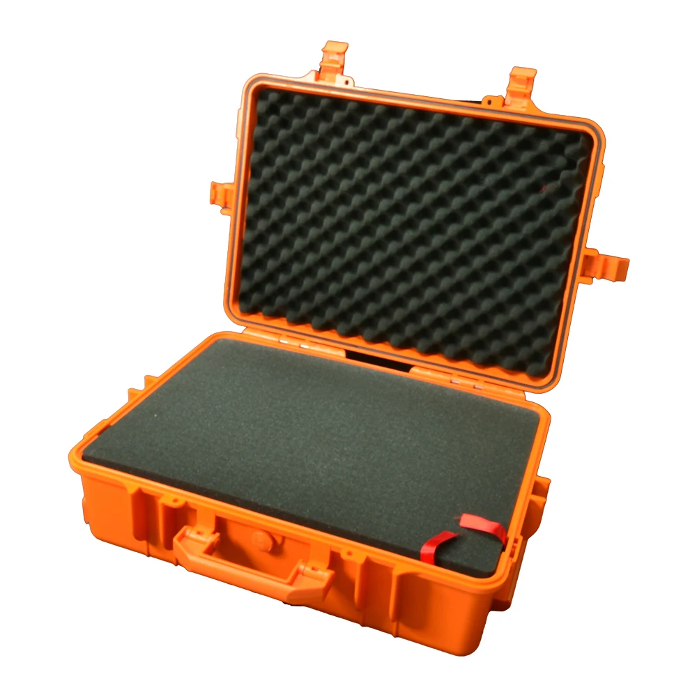 Instrument Carrying Case Shockproof Tool Box ABS Plastic Flight Case With Wheels