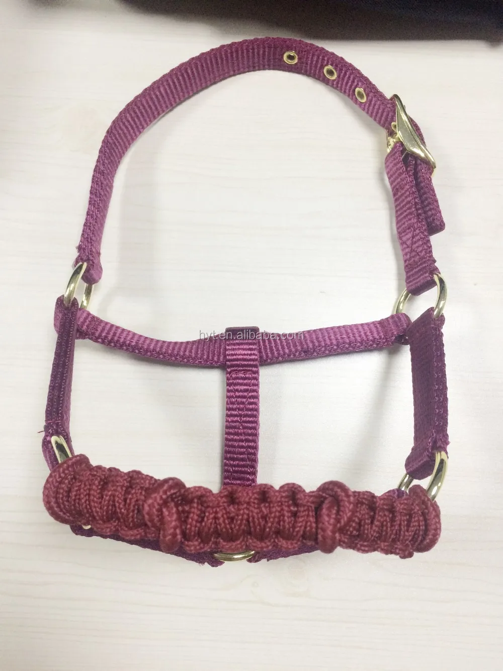 Braid horse tack nylon halter